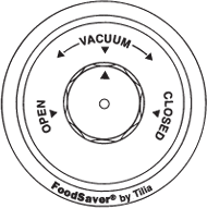 FoodSaver - Vac 550 - Hoe vacuüm te verpakken met FoodSaver Universal Lids stap 1 Hoe vacuüm te verpakken met FoodSaver Universal Lids stap 1