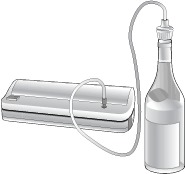 FoodSaver - Vac 550 - Hoe vacuüm te verpakken met FoodSaver-flesstoppen stap 1 Hoe vacuüm te verpakken met FoodSaver-flesstoppen stap 1