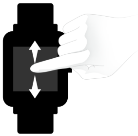 Amazfit - Bip - Omhoog/Omlaag vegen Omhoog/Omlaag vegen