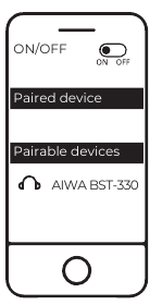 Aiwa - BST-330 - Het product aansluiten stap 3 Het product aansluiten stap 3