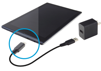 Verizon - Ellipsis 8HD - Uw tablet opladen Uw tablet opladen