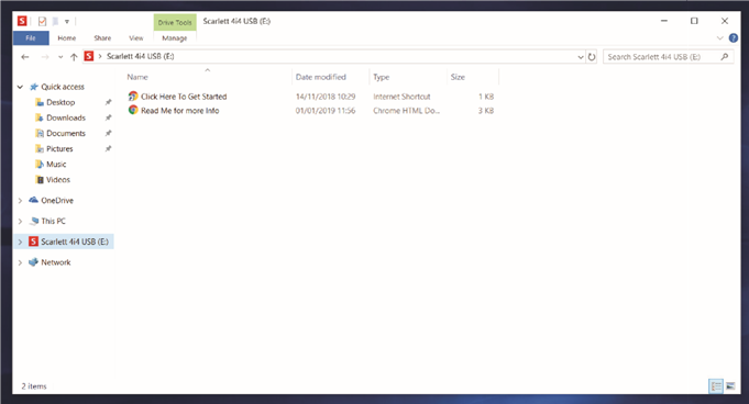 Focusrite - Scarlett 4i4 - Alleen Windows stap 3 Alleen Windows stap 3