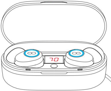 Veatool - J29 - Opladen met oplaadcase Stap 2 Opladen met oplaadcase Stap 2