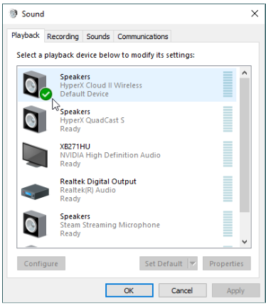 HYPERX - Cloud II Wireless HHSC2X-BA-RD/G - Instellen met pc Stap 9 Instellen met pc Stap 9