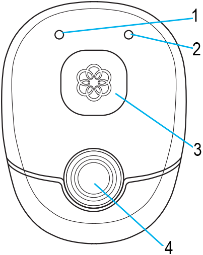 Ooma - Safety Phone 700-0129-203 - Voorkant Voorkant