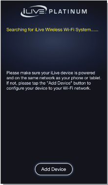 iLive - Platinum Concierge - Eerste Wi-Fi-installatie - Visuele handleiding Stap 1 Eerste Wi-Fi-installatie - Visuele handleiding Stap 1