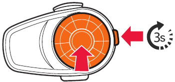 Sena - 10S - Het batterijniveau controleren Het batterijniveau controleren