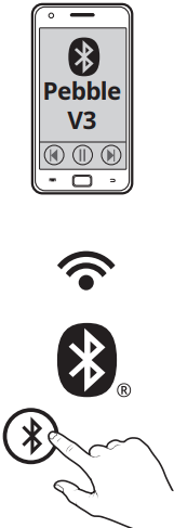 Creative - Pebble V3 - Bluetooth-modus Bluetooth-modus