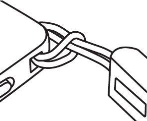 Clas Ohlson - BT-4 - Bevestig de polsband Bevestig de polsband