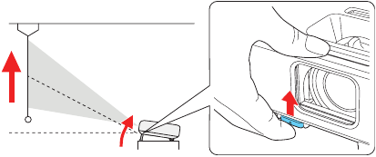 Epson - PowerLite EB-L200W - Het beeld aanpassen - Stap 1 Het beeld aanpassen - Stap 1