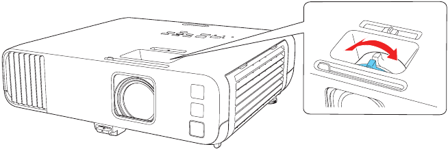 Epson - PowerLite EB-L200W - Het beeld aanpassen - Stap 3 Het beeld aanpassen - Stap 3