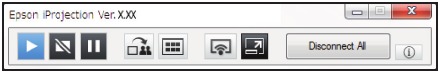 Epson - PowerLite EB-L200W - Projecteren via een netwerk - Stap 3 Projecteren via een netwerk - Stap 3