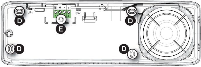 Tecnoalarm - SIRTEC BUS - Installatie - Stap 3 Installatie - Stap 3