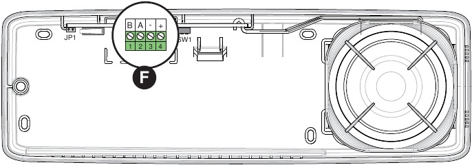 Tecnoalarm - SIRTEC BUS - Installatie - Stap 4 Installatie - Stap 4