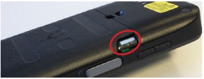 Datalogic - memor 20 - Batterij vervangen - Stap 2 Batterij vervangen - Stap 2