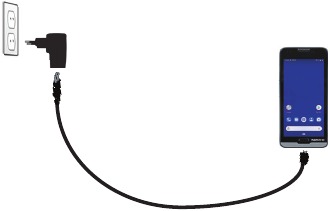 Datalogic - memor 20 - Opladen via USB - Stap 1 Opladen via USB - Stap 1