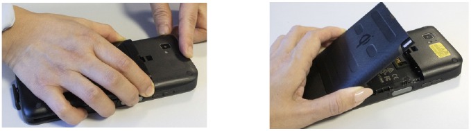 Datalogic - memor 20 - SIM-kaart installatie - Stap 1 SIM-kaart installatie - Stap 1