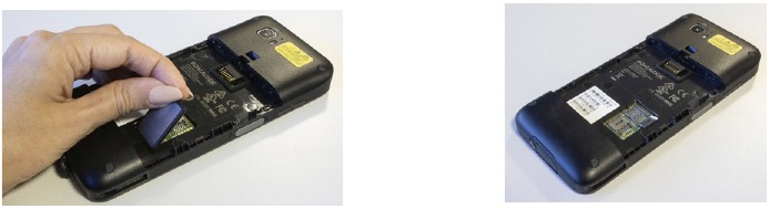 Datalogic - memor 20 - SIM-kaart installatie - Stap 2 SIM-kaart installatie - Stap 2