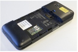 Datalogic - memor 20 - SIM-kaart installatie - Stap 3 SIM-kaart installatie - Stap 3