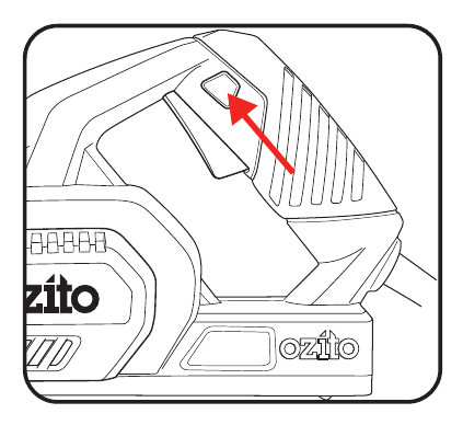 Ozito - PLR-2000 - Aan/uit-schakelaar - Stap 1 Aan/uit-schakelaar - Stap 1