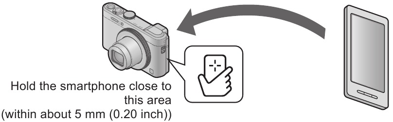 Panasonic - DMC-LF1 - Verbinding maken met een smartphone NFC Verbinding maken met een smartphone NFC