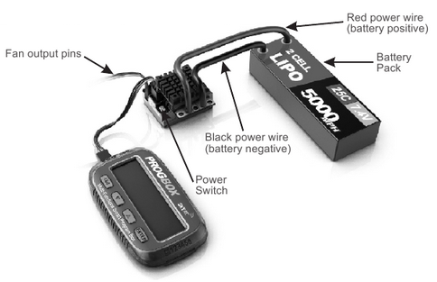 Toro - TS120 Competition - ESC PROGRAMMEREN - Stap 3 ESC PROGRAMMEREN - Stap 3