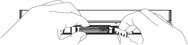 LG - Rolly Keyboard - De batterij plaatsen De batterij plaatsen