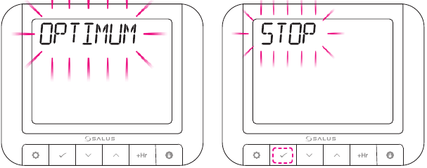 Salus Controls - RT520 - Standaard opstarten en configuratie - Stap 2 Standaard opstarten en configuratie - Stap 2