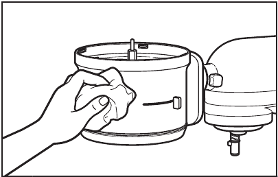 KitchenAid - KSM2FPA - ONDERHOUD EN REINIGING - Stap 3 ONDERHOUD EN REINIGING - Stap 3