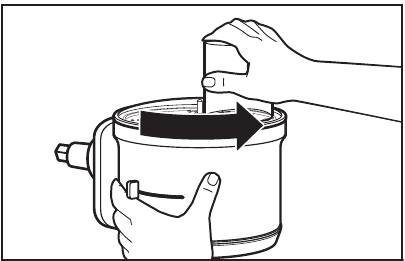 KitchenAid - KSM2FPA - De verstelbare snijschijf installeren - Stap 4 De verstelbare snijschijf installeren - Stap 4
