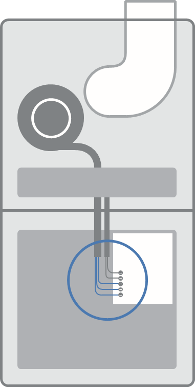 Nest - Power Connector - Zoek de HVAC-besturingskaart Zoek de HVAC-besturingskaart