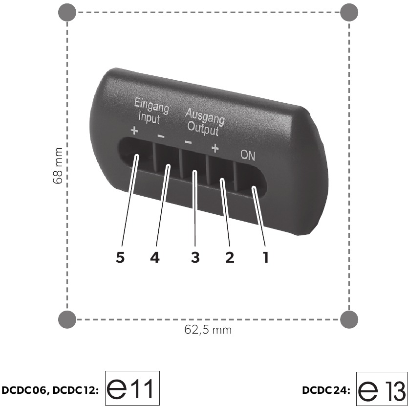 Dometic - PERFECTPOWER DCDC 06 - Overzicht Overzicht