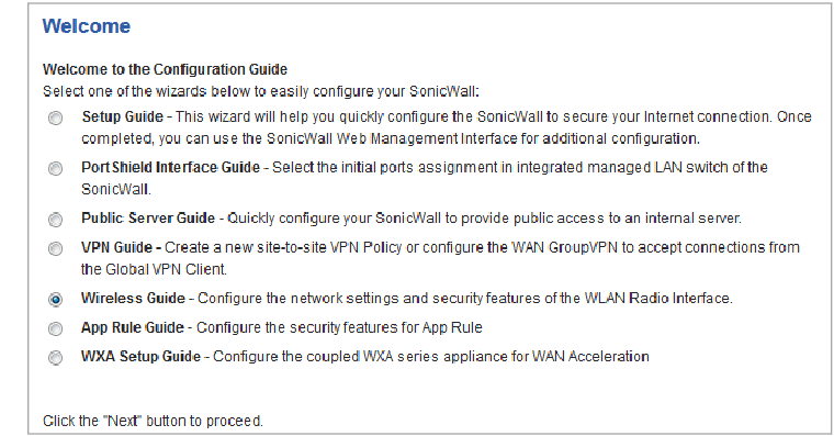SonicWALL - TZ570 - Draadloze LAN-instellingen configureren Draadloze LAN-instellingen configureren