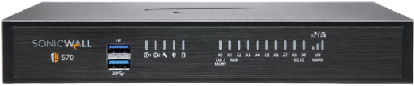 SonicWALL - TZ570 - Voorkant apparaat Voorkant apparaat
