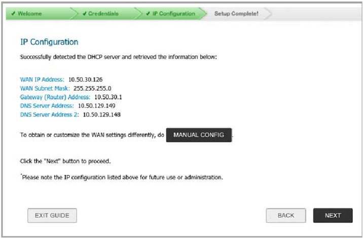 SonicWALL - TZ570 - De installatiewizard uitvoeren - Stap 3 De installatiewizard uitvoeren - Stap 3