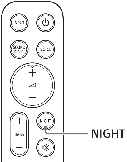 Sony - HT-SD40 - Genieten van helder geluid met een laag volume om middernacht Genieten van helder geluid met een laag volume om middernacht