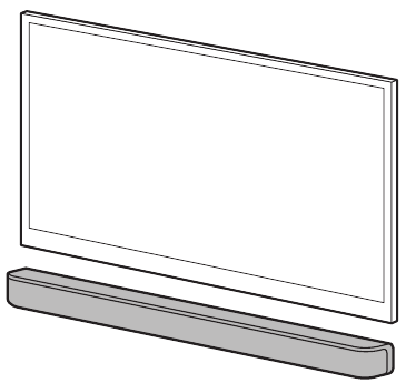Sony - HT-SD40 - De balkluidspreker aan een muur bevestigen De balkluidspreker aan een muur bevestigen