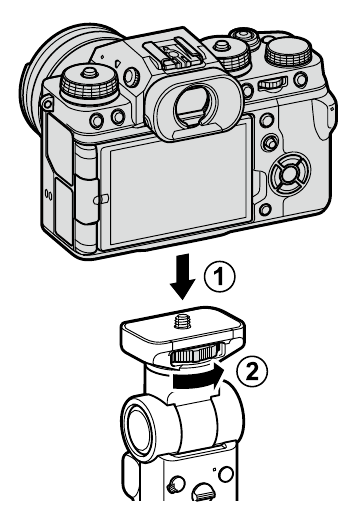 FujiFilm - TG-BT1 - Het product aan de camera bevestigen Het product aan de camera bevestigen