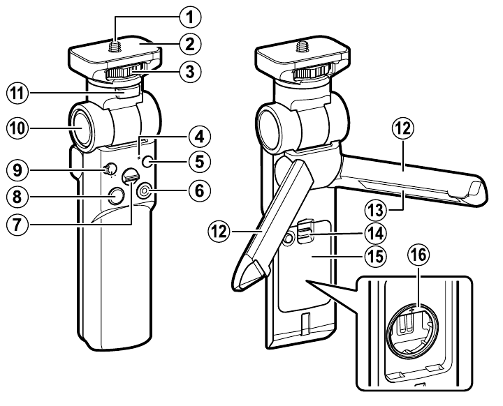 FujiFilm - TG-BT1 - Productonderdelen Productonderdelen