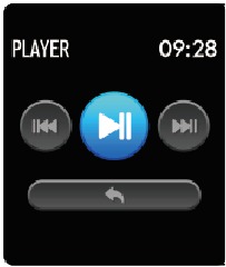 Muziek afspeelbediening