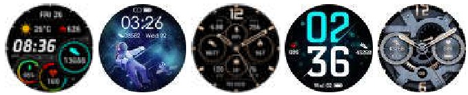 Denver - SW-173 - Smartwatchfuncties - Hoofdwijzerplaten Smartwatchfuncties - Hoofdwijzerplaten