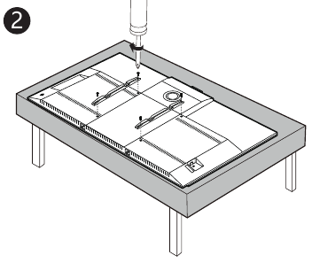 TCL - 65C825 - Mount to the Wall - Step 2 Aan de muur bevestigen - Stap 2