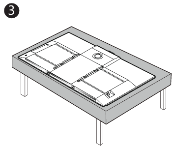 TCL - 65C825 - Mount to the Wall - Step 3 Aan de muur bevestigen - Stap 3