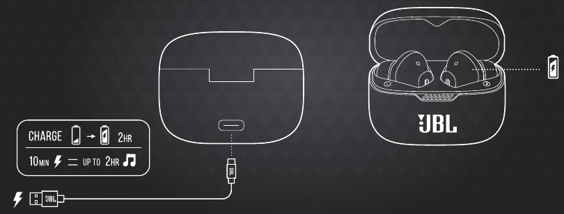 JBL - Tune230NC TWS - OPLADEN OPLADEN