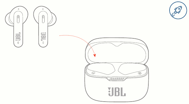 JBL - Tune230NC TWS - EERSTE KEER GEBRUIK EERSTE KEER GEBRUIK