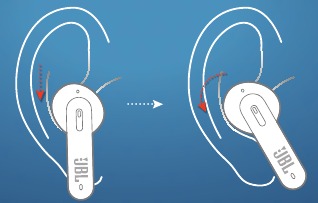 JBL - Tune230NC TWS - HOE TE DRAGEN - STAP 2 HOE TE DRAGEN - STAP 2