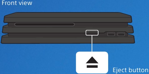 Sony - PlayStation 4 Pro - De disc uitwerpen De disc uitwerpen