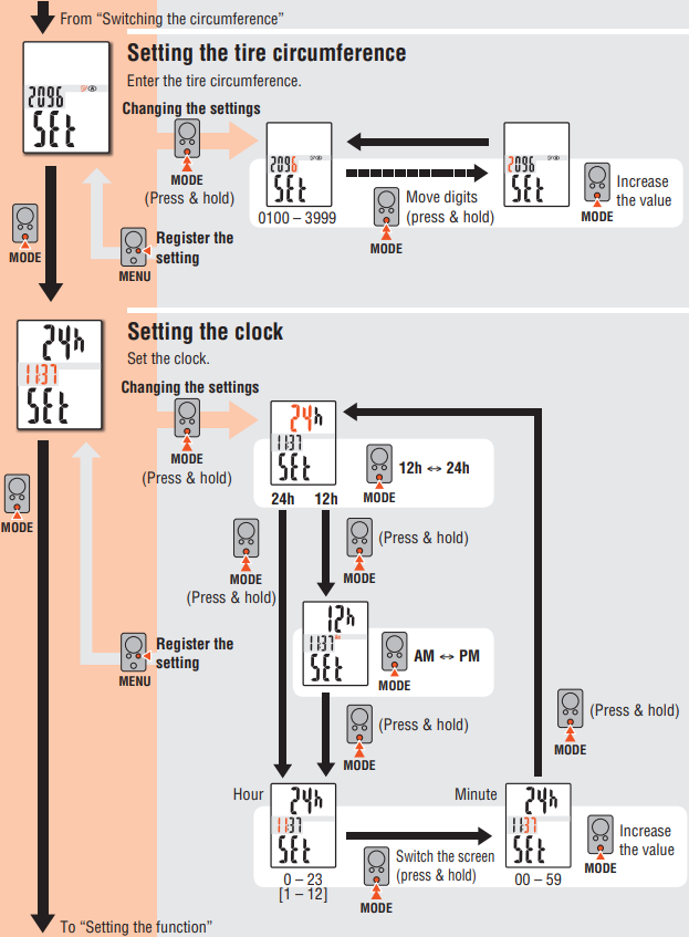 Cateye - MICRO Wireless - De computerinstellingen wijzigen - Stap 3 De computerinstellingen wijzigen - Stap 3