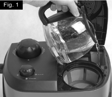 Ufesa - CK7355 - FILTERKOFFIE ZETTEN - Stap 1 FILTERKOFFIE ZETTEN - Stap 1