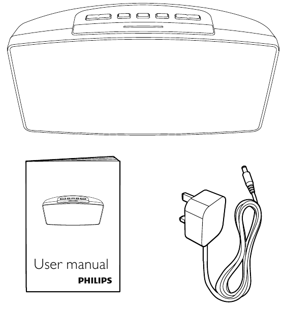 Philips - AJ3400 - Inhoud van de verpakking Inhoud van de verpakking